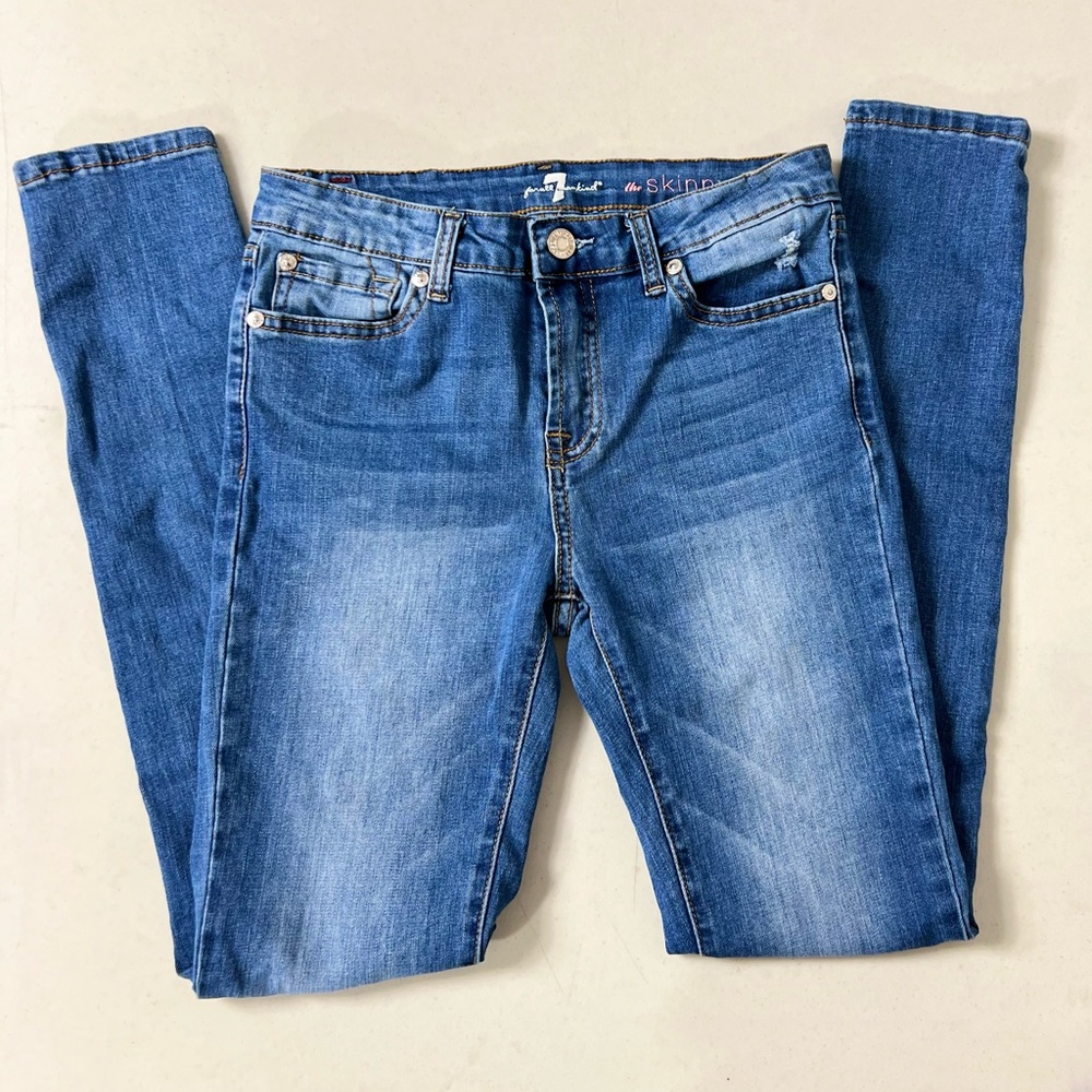 🔥 7 FOR ALL MANKIND Girls Jeans sz 14